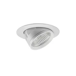 Indbygningslampe ARTEMIS MINI rund, drejelig, omskiftelig LED IP20, sølv  27W 3447lm 4000K CRI 90-100