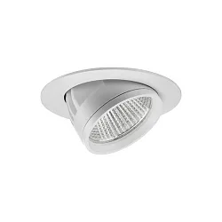 Indbygningslampe ARTEMIS MIDI rund, drejelig, omskiftelig LED IP20, sølv  30W 3843lm 4000K CRI 90-100