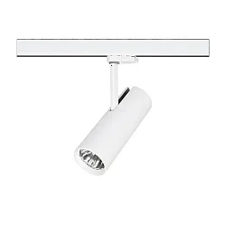 Skinne spot IP20, blank, hvid 
