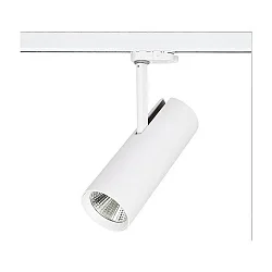 Skinne spot IP20, blank, hvid 