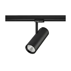 Skinne spot IP20, blank, sort 