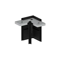corner connector PEPA HIGH - 90° mechanical, black, silver