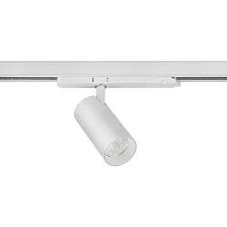 Skinne spot TRAXX MICRO rund, drejelig, omskiftelig LED IP20, hvid 