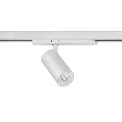 Skinne spot TRAXX MIDI rund, drejelig, omskiftelig LED IP20, hvid 