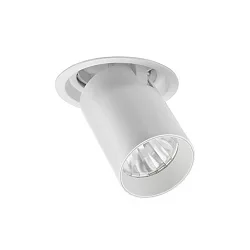 Spot TRAXX MIDI rund, svingbar, drejelig, omskiftelig LED IP20, hvid 