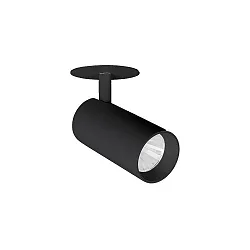 Spot TRAXX MIDI svingbar, drejelig, direkte IP20, sort dæmpbar