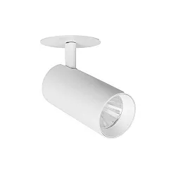Spot TRAXX MIDI rund, svingbar, drejelig, omskiftelig LED IP20, hvid 