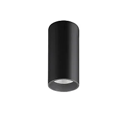 Downlight TRAXX MICRO rund, omskiftelig LED IP20, sort 