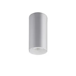 Downlight TRAXX MICRO rund, omskiftelig LED IP20, sølv 