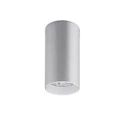 Downlight TRAXX MIDI rund, omskiftelig LED IP20, sølv 