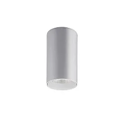 overflade lampe TRAXX MAXI rund, direkte IP20, sølv dæmpbar