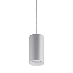 Pendel TRAXX MIDI rund, omskiftelig LED IP20, sølv 