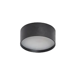 Udendørs loftlampe Ø 15CM rund, CCT Switch, med diffuser IP44, antracit 