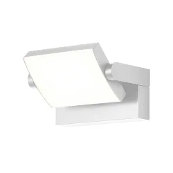 Udendørs wall luminaire CCT Switch, vipbar IP54, hvid