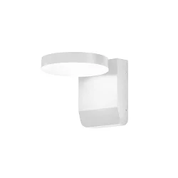 Udendørs wall luminaire CCT Switch, vipbar IP54, hvid
