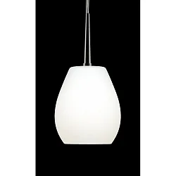 Pendant luminaire BAGAN, E27, IP20, opal white matt