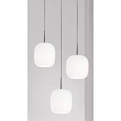 Pendel MUREA, E27, IP20, opal hvid matt