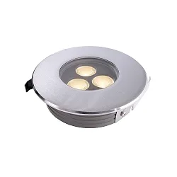LED Gulvindbygningslampe Flat II Udendørsspot, 220-240V AC / 50-60Hz, 5W, 20°, 3000K, varm hvid