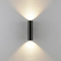 Væglampe CAN UP & DOWN up / down, 2-flammer, stiv GU10 IP20, sort