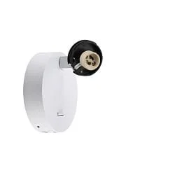 Læselampe CAN TILT ROUND USB BASE MIX'N MATCH 1/3 rund, med afbryder, uden skærm, med USB-opladningsfunktion