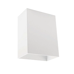 wall luminaire CAN SQUARE UP OR  DOWN 1 flame, square GU10 IP20, white