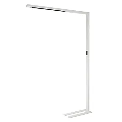 Standerlampe OFFICE THREE PRO MOTION up / down, med sensor, tunable white IP20, trafik hvid dæmpbar