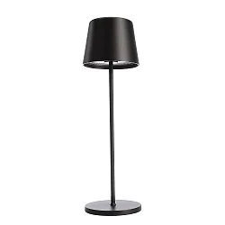 Batteri bordlampe CANIS CCT Switch, med touch-dæmper, uden oplader IP65, mat, grafitsort dæmpbar