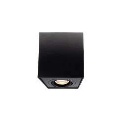 Kapego ceiling luminaire Dato, 220-240V AC / 50-60Hz, GU10, 50W, aluminum, black