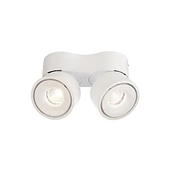 Deko-Light LED Loftlampe UNI II DOUBLE, 18W 3000K 1350lm 35°, dæmpbar, hvid