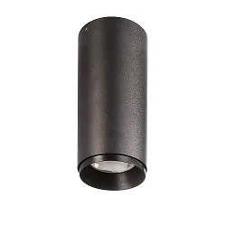 Loftlampe LUCEA IP20, kulsort dæmpbar