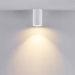 Downlight CAN BATH cylindrisk, stiv GU10 IP44, hvid