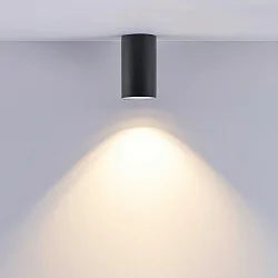 downlight CAN BATH cylindrical, rigid GU10 IP44, black