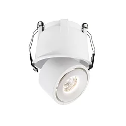 Deko-Light LED Loftindbygningslampe UNI II MINI, 18-19V DC, strøm konstant, 9W 3000K 670lm 33°, dæmpbar, hvid