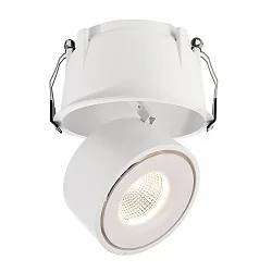 Deko-Light LED Loftindbygningslampe UNI II MAX, 34-35V DC, strøm konstant, 24W 3000K 2150lm 33°, dæmpbar, hvid