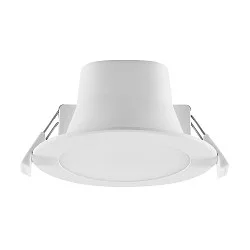 Downlight ACRUX PRO 82 stiv, CCT Switch, UGR < 19 IP20/ IP54, blank, hvid dæmpbar