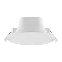 Downlight ACRUX PRO 120 stiv, CCT Switch, UGR < 19, multipower IP20/ IP54, blank, hvid dæmpbar
