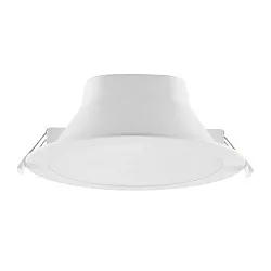 Downlight ACRUX PRO 190 stiv, CCT Switch, UGR < 19, multipower IP20/ IP54, blank, hvid dæmpbar