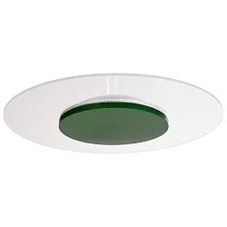 LED Ceiling luminaire ZANIAH 42, 24W, 3000K, IP20, dimmable, green
