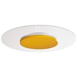 LED Ceiling luminaire ZANIAH 42, 24W, 3000K, IP20, dimmable, yellow