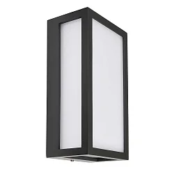 Udendørs wall luminaire GRUMIUM SQUARE CCT I firkantet, CCT Switch, omskiftelig IP54, mørkegrå 