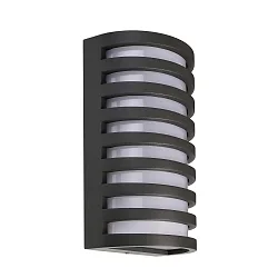 Udendørs wall luminaire GRUMIUM ROUND III rund, omskiftelig IP54, mørkegrå, satin, hvid 