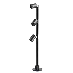 Displaylampe HERCULIS TRIPLE, 9V DC, 350 mA, 3W, 3000K, sort