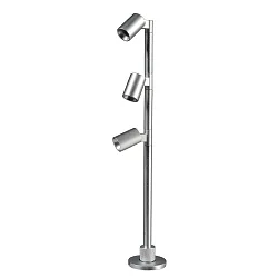 Displaylampe HERCULIS TRIPLE, 9V DC, 350 mA, 3W, 3000K, sølv