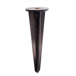 Earth spike II black, Ø 4.3cm, length 16cm