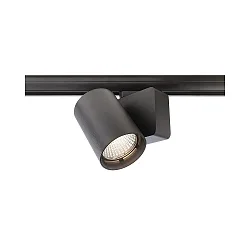 LED 3-phase spot NIHAL, 30W 3000K 2450lm 33°, dimmable, black