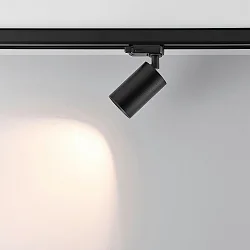 3-Faset Spot CAN, 220-240V AC / 50-60Hz, GU10 LED maks. 7.5W, drejelig og svingbar, sort