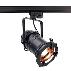 3-Faset STUDIO PAR30, 220-240V AC / 50-60Hz, E27 maks. 42W, uden dæksel, sort