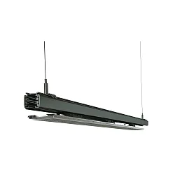 3-phase luminaire LINEAR PRO TILT IP20, traffic black 