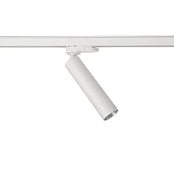 3-faset spot SLIM cylindrisk, justerbar, UGR < 19 IP20, hvid dæmpbar