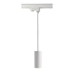 3-faset pendul CAN 150 down, cylindrisk, kort GU10 IP20, hvid